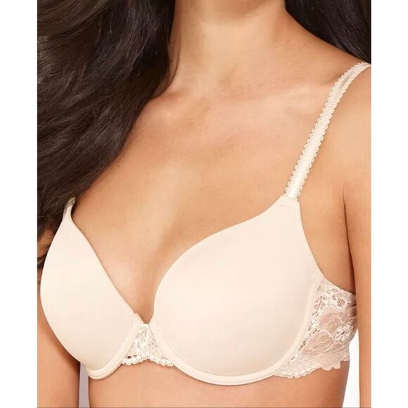 Wacoal Other - Wacoal French Garden Underwire Lace Contour Bra Naturally Nude 38B